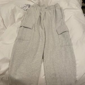 Aritzia Cozy Fleece Mega Cargo Sweatpant